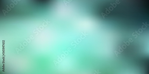 Light green vector gradient blur backdrop.