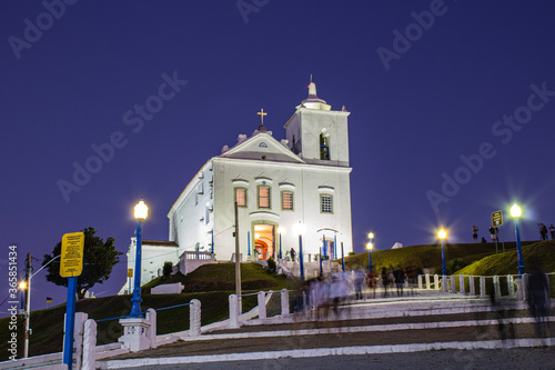 Quadro em tela Igreja Nossa Senhora de Nazareth 1837 - Saquarema- Rio de Janeiro - Brasil