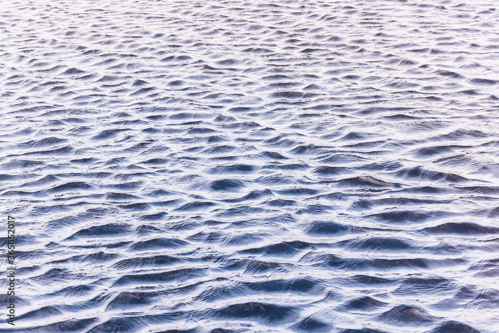 Fototapeta premium Blue water surface