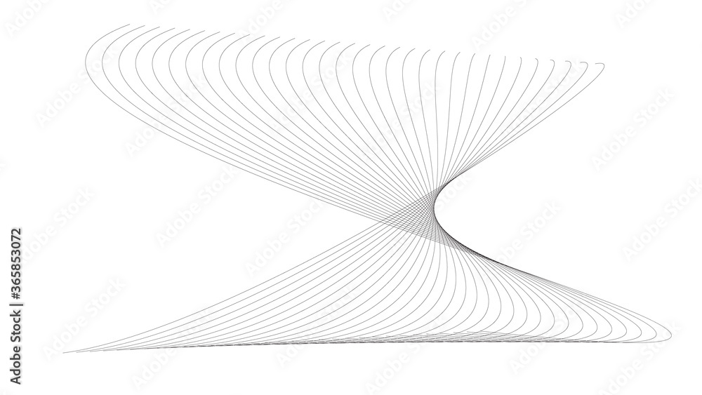 Background Wave Line  