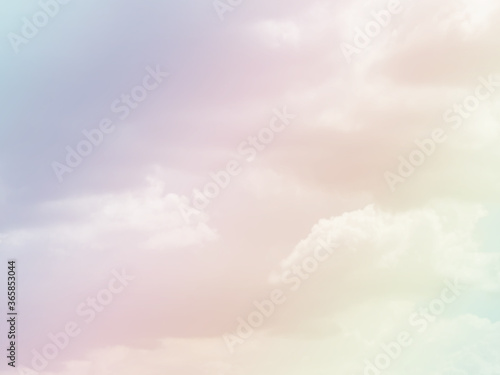 Colorful clouds on sky background. © Siriporn