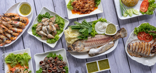 Thai Sea Food Mixed Dishes  © David
