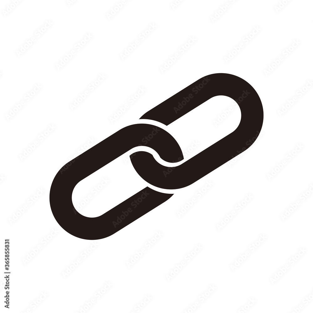 link icon vector symbol illustration link icon vector symbol illustration