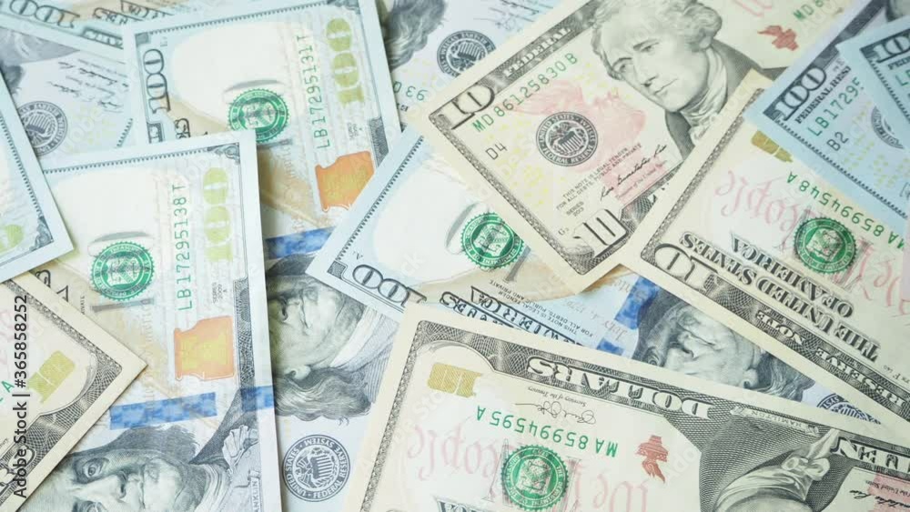 American money. USA dollars banknote. American money. USA dollars banknote.