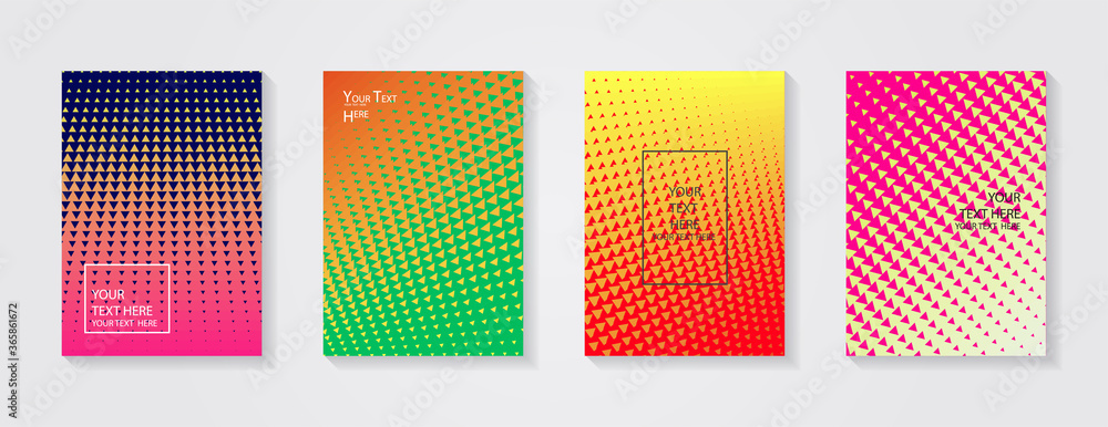 Minimal modern cover design. Dynamic colorful gradients. Future geometric patterns. Blue, pink, yellow, green, orange, purple placard poster template. Minimal modern cover design. Dynamic colorful gradients. Future geometric patterns. Blue, pink, yellow, green, orange, purple placard poster template.