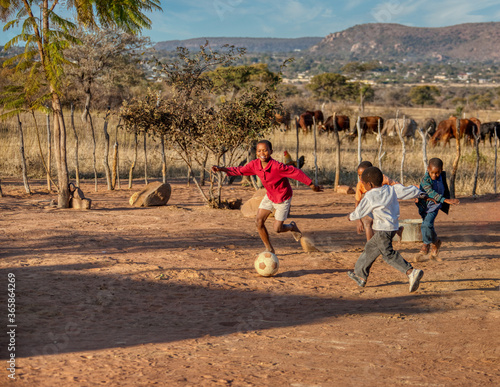 Obraz na plátně African football