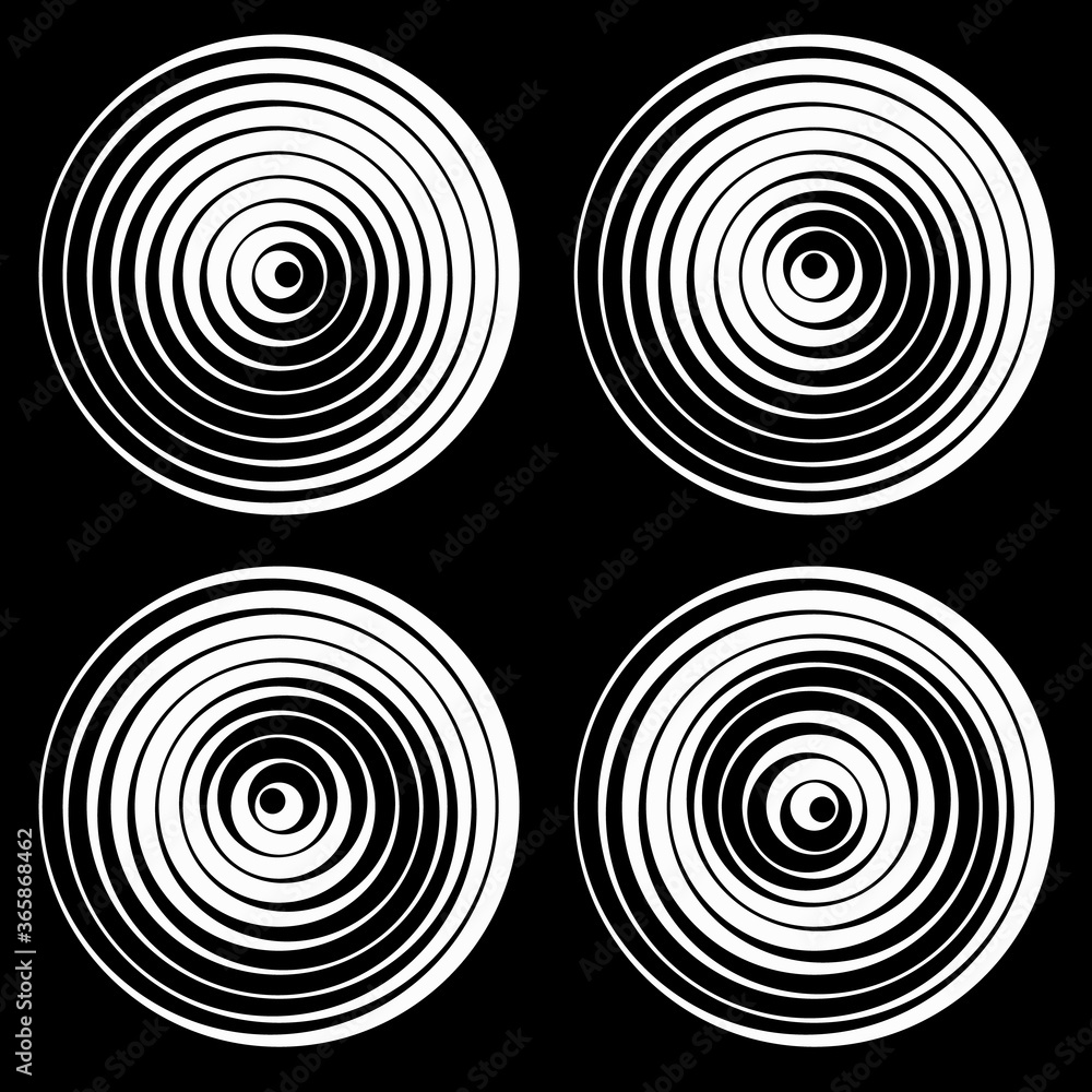Set of vector round elements from lines Set of vector round elements from lines