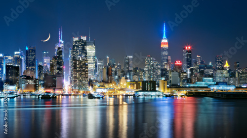 New York City skyline at 42nd street © eduard4us