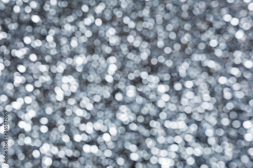 Abstract glitter background with bokeh