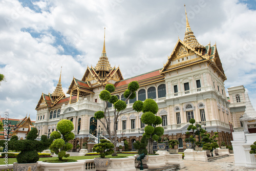 Royal palace of Thailand  located in the same area as Wat Phra Kaew