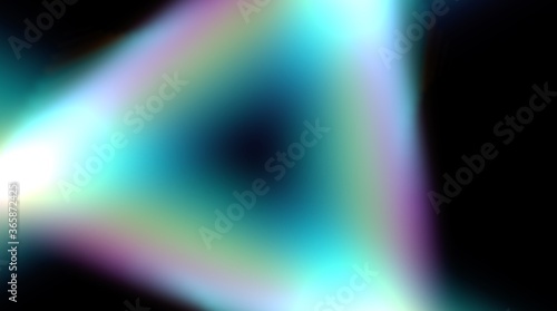Graphic material that various colors of light intersect