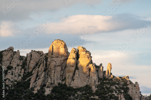 Beautiful desert sunset in Tucson Arizona
