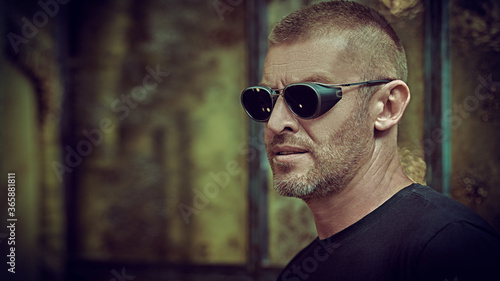 fashionable man in sunglasses © Andrey Kiselev