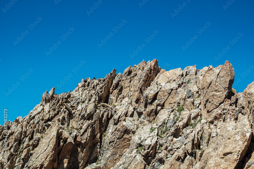rocks at the top of the mountain rocks at the top of the mountain