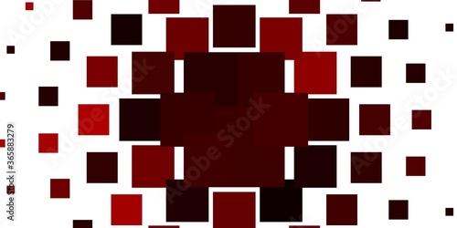 Light Red vector texture in rectangular style. Colorful illustration with gradient rectangles and squares. Template for cellphones.
