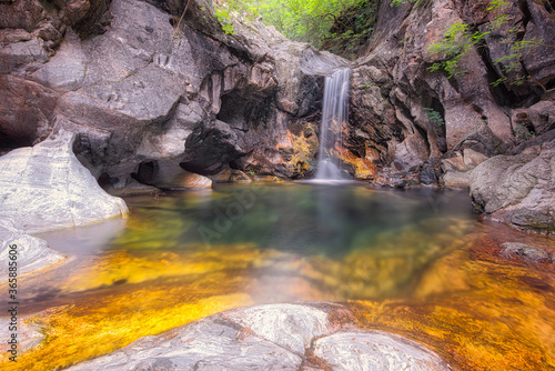 The fantastic river route called the Grotta Rosa.