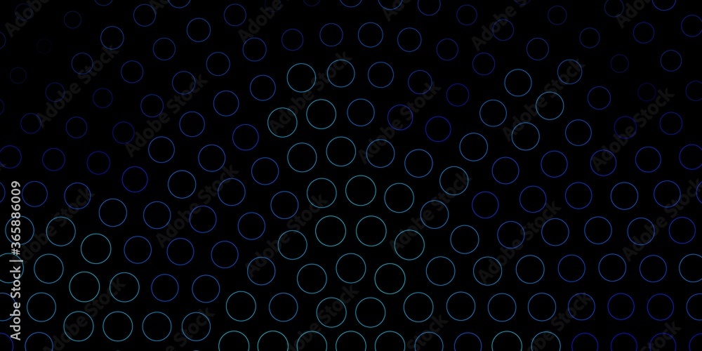 Dark BLUE vector background with bubbles. Illustration with set of shining colorful abstract spheres. Pattern for booklets, leaflets. Dark BLUE vector background with bubbles. Illustration with set of shining colorful abstract spheres. Pattern for booklets, leaflets.
