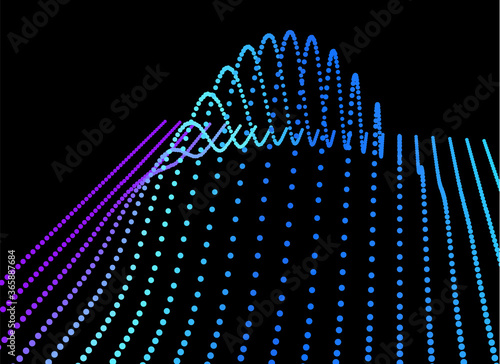 Black hole anomaly distorting space. Particle flux denoting smoothness of function. The synthesis of new energy.