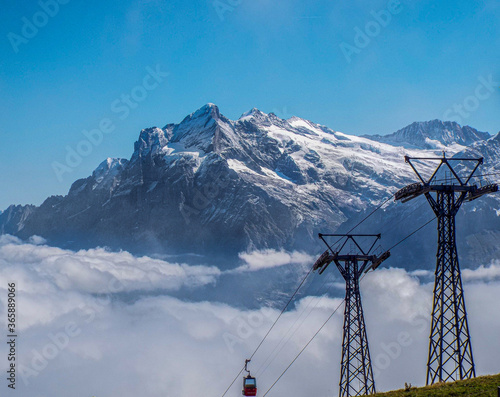 ski lift in the alps © Mara Velgus