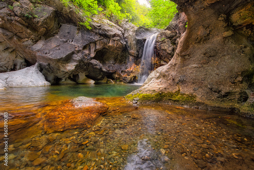 The fantastic river route called the Grotta Rosa.
