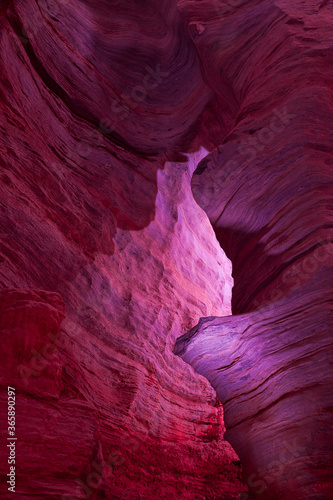 Rock cave in Lapinha da Serra, Brazil. photo