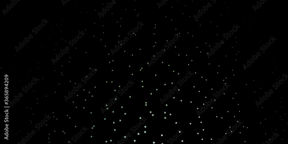 Obraz premium Dark Blue, Green vector pattern with abstract stars. Colorful illustration in abstract style with gradient stars. Pattern for wrapping gifts.