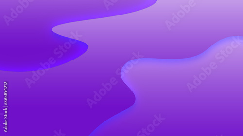 Purple neon gradient background with shapes on it