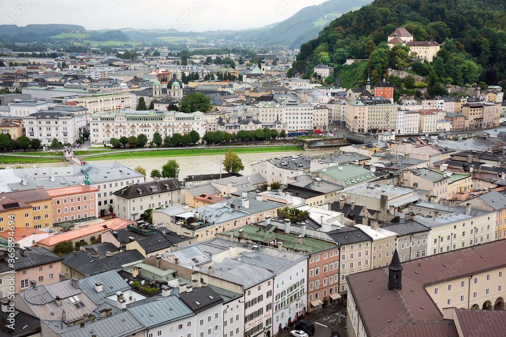 Old city of Salzburg, Austria, Europe