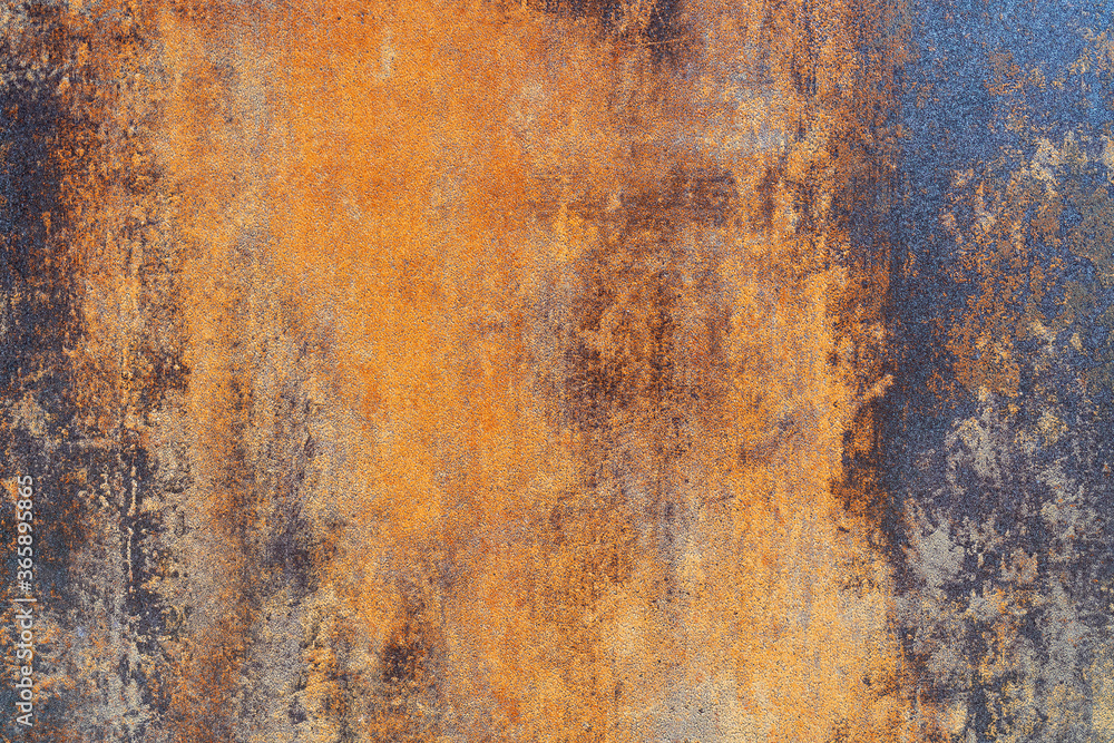 Rusty metal texture. Metal surface. Rusty background.
