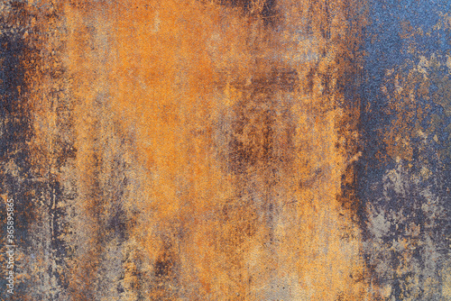 Rusty metal texture. Metal surface. Rusty background.
