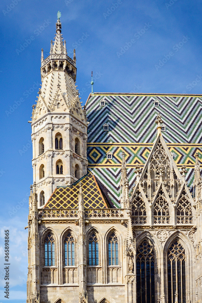 St. Stephen's Cathedral on July 27, 2018 in Vienna, Austria.