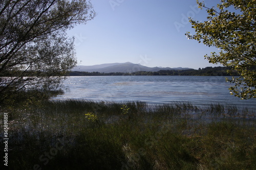 Lake in the interior of Basque Country