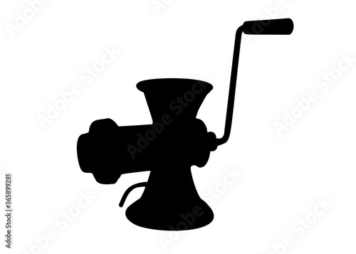 Meat grinder for the kitchen.