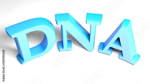 DNA blue write on white background - 3D rendering illustration Free Download DNA blue write on white background - 3D rendering illustration - GFXLoad