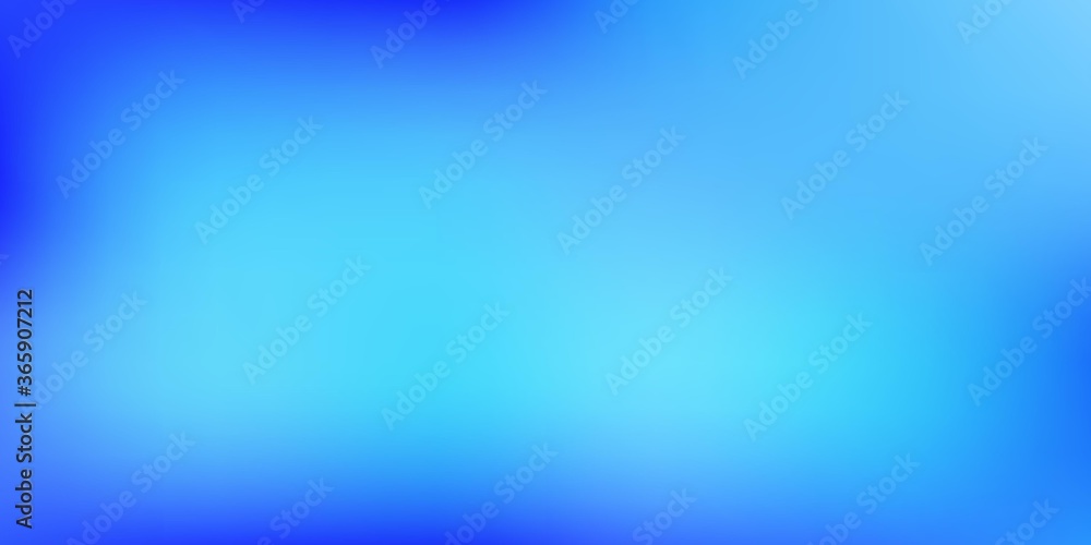 Light BLUE vector gradient blur layout.
