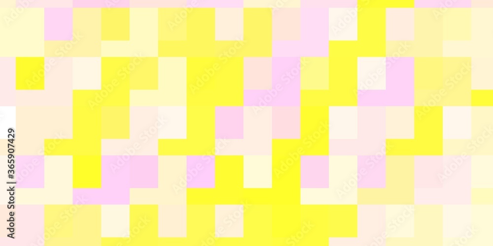 Light Pink, Yellow vector layout with lines, rectangles. Rectangles with colorful gradient on abstract background. Pattern for business booklets, leaflets Light Pink, Yellow vector layout with lines, rectangles. Rectangles with colorful gradient on abstract background. Pattern for business booklets, leaflets
