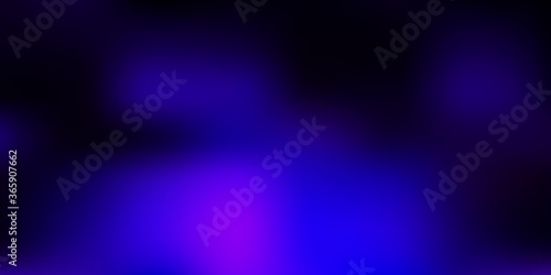 Dark purple vector blur backdrop.