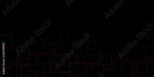 Dark Red vector background in polygonal style. Modern design with rectangles in abstract style. Pattern for business booklets, leaflets
