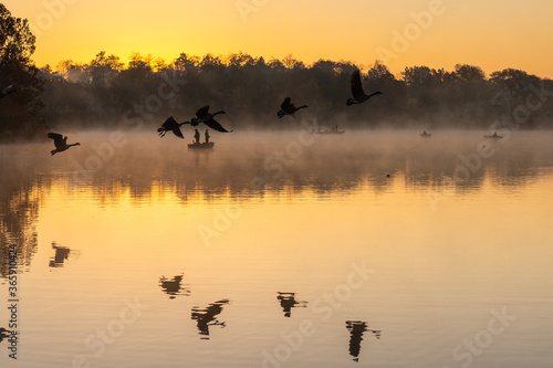 Fishing at Shawnee Mission Park