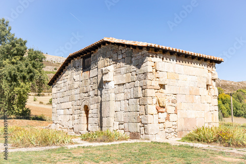 Visigothic hermitage of Quintanilla de las Vinas (Mambrillas de Lara), province of Burgos, Castile and Leon, Spain