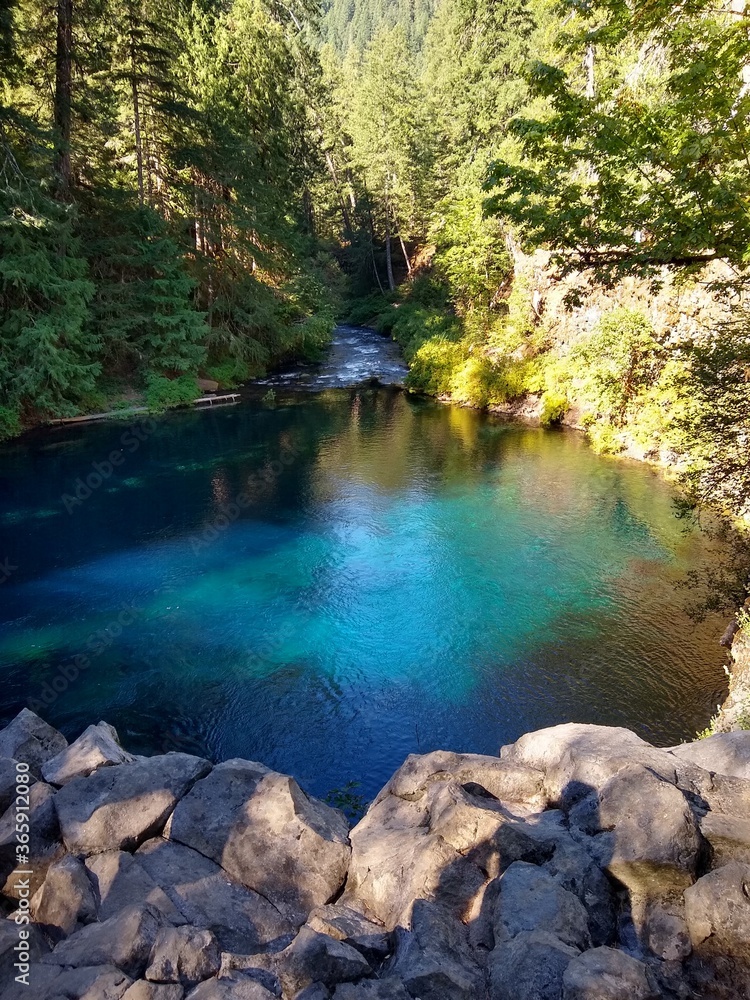 Fototapeta premium Blue Lake