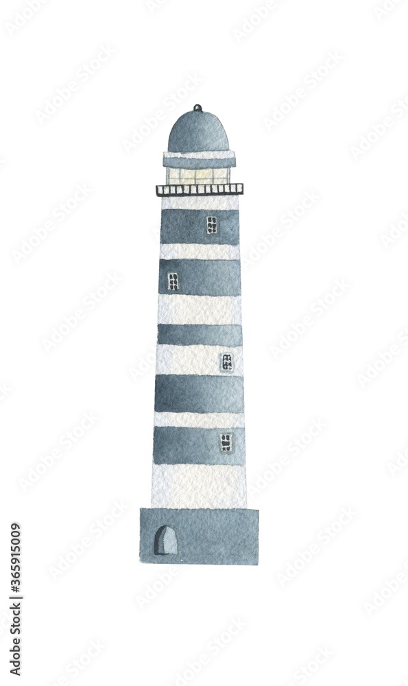 Lighthouse illustration 