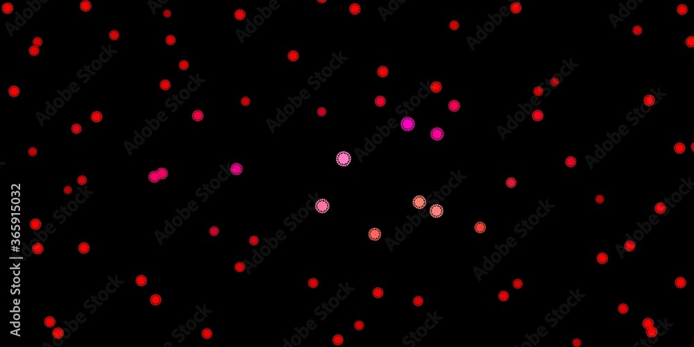 Dark red vector template with flu signs. Dark red vector template with flu signs.