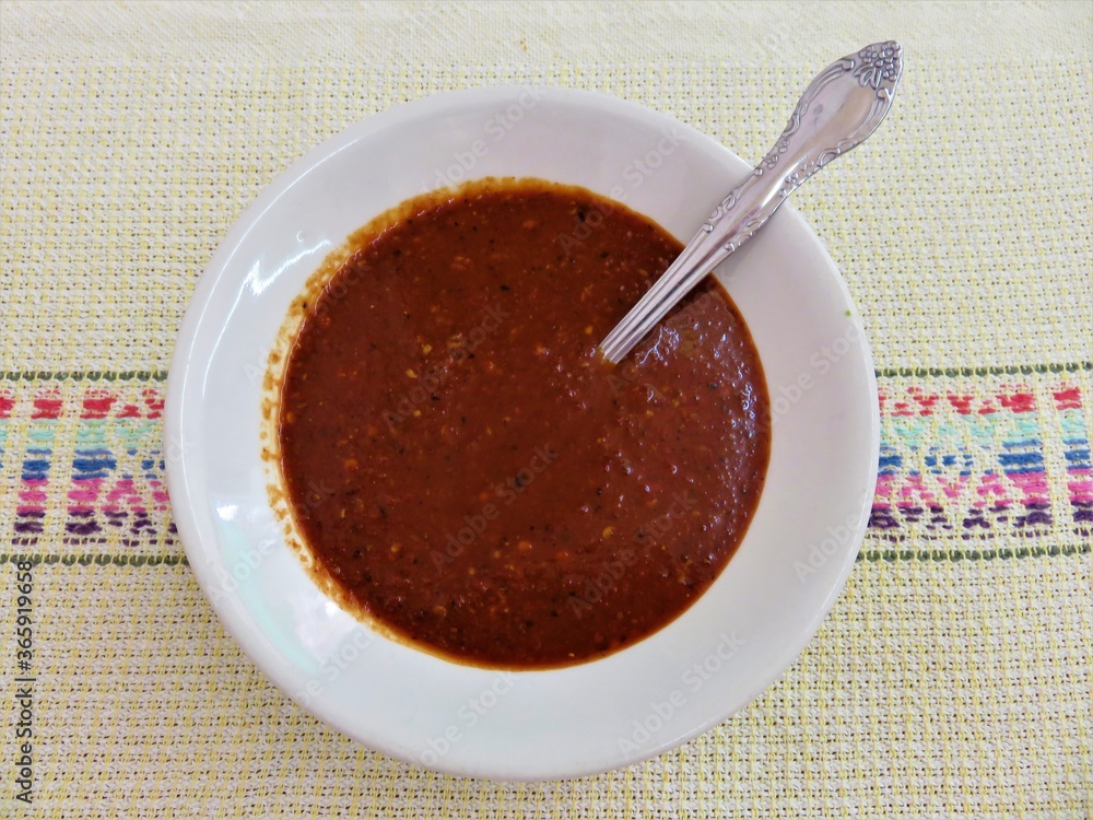 Traditional Mexican salsa Traditional Mexican salsa