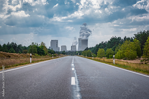Straße nach Boxberg 