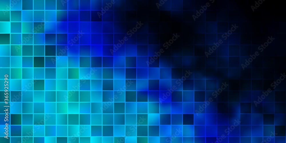 Dark BLUE vector pattern in square style. Dark BLUE vector pattern in square style.