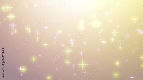 Christmas yellow orange starry background.