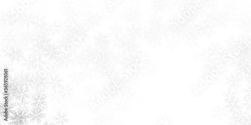 Light gray vector abstract layout with leaves.