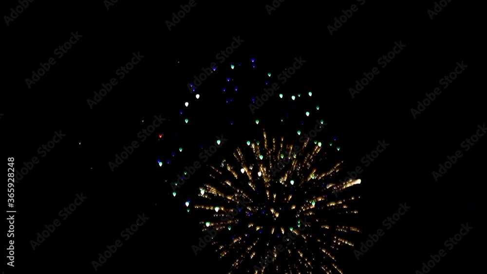 Fireworks fill the sky with magic and sparkle. Fireworks fill the sky with magic and sparkle.