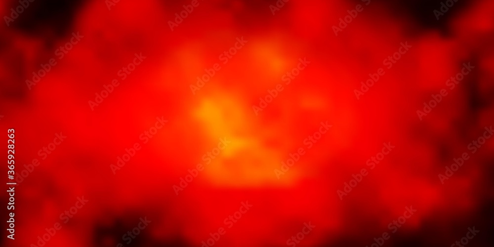 Dark Red vector layout with cloudscape. Abstract illustration with colorful gradient clouds. Template for landing pages. Dark Red vector layout with cloudscape. Abstract illustration with colorful gradient clouds. Template for landing pages.
